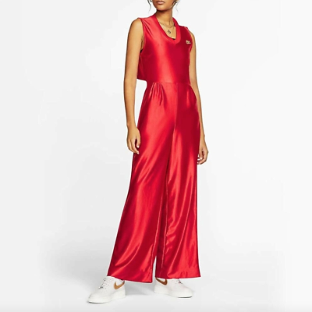Nike Women's Fitness Red Jumpsuit - Picture 12 of 16